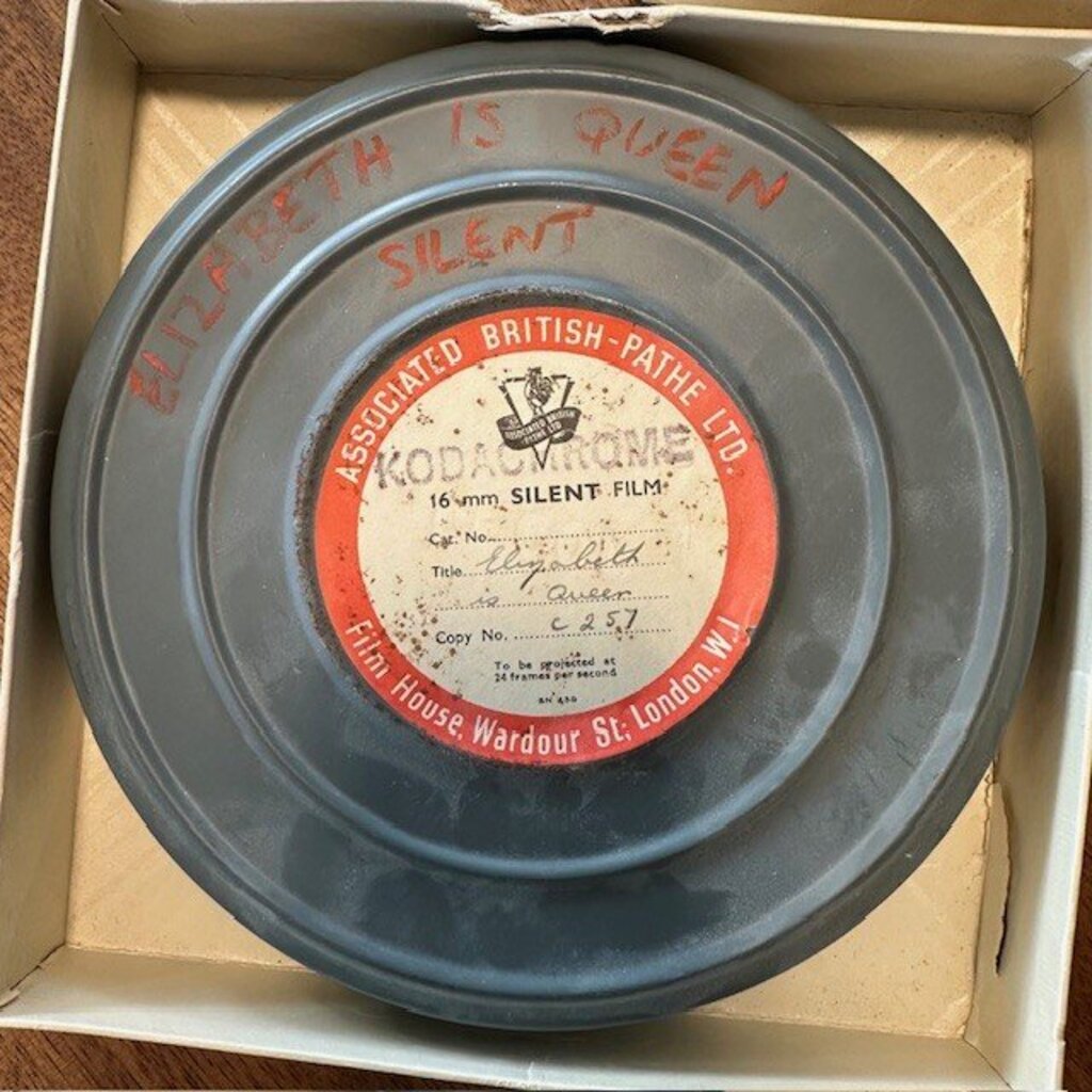 "Elizabeth Is Queen" Silent Film Of Coronation
