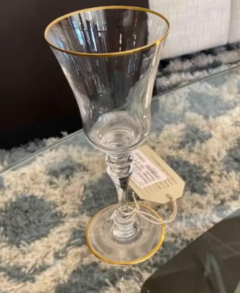 Baccarat Crystal Vintage "Vienne" Wine Glasses - Set of 8