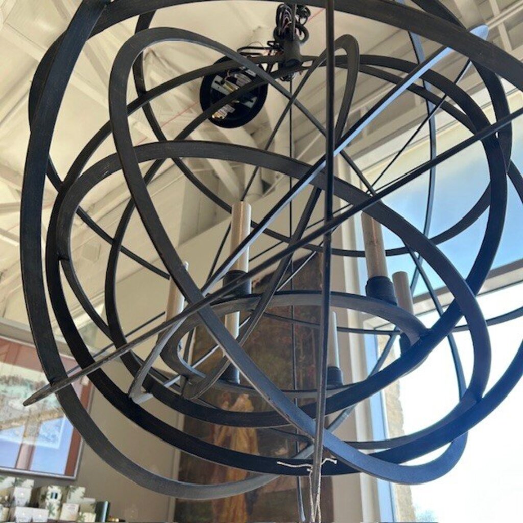 Currey & Company Genesis 6 Light Chandelier
