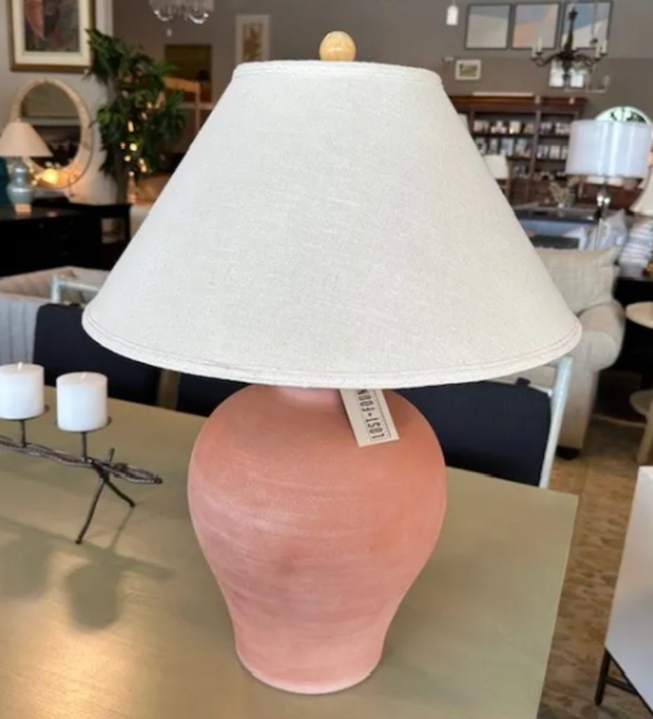 Natural Light Terracotta Lamp- 28H