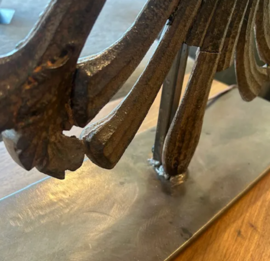 Architectural Salvage Sunflower Lamps- 27X39H-Pair