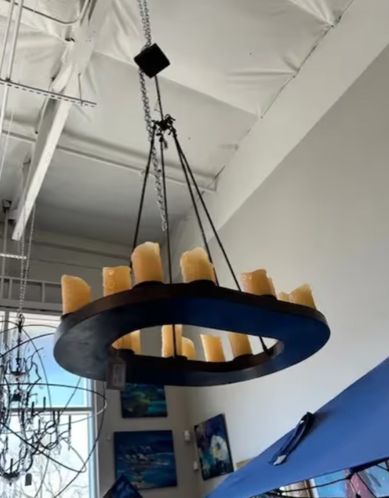 PFC Lighting Lumens Racetrack Chandelier- 35.5X24X60H