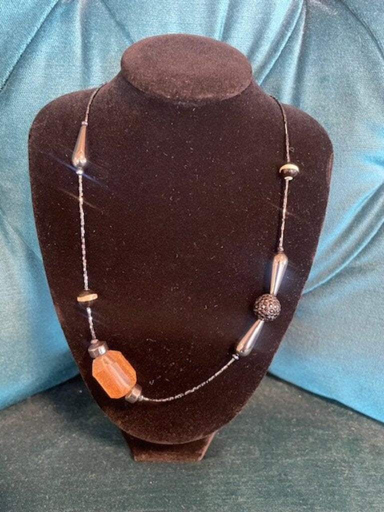 Avant-Garde Modernist Multi-Strand Necklace