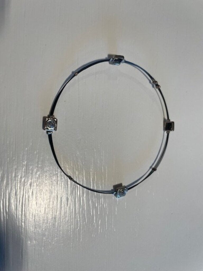 Modernist Multi-Strand Tension Bangle
