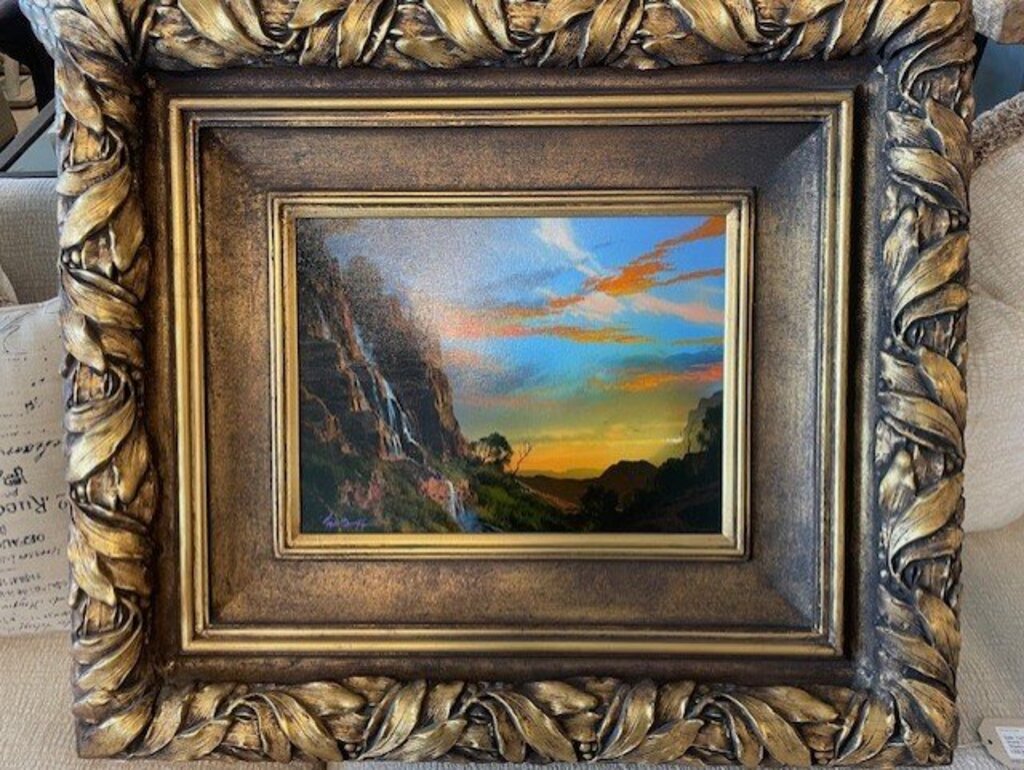 Dale Terbush "The World Of The Soft Shadows" Framed Artwork