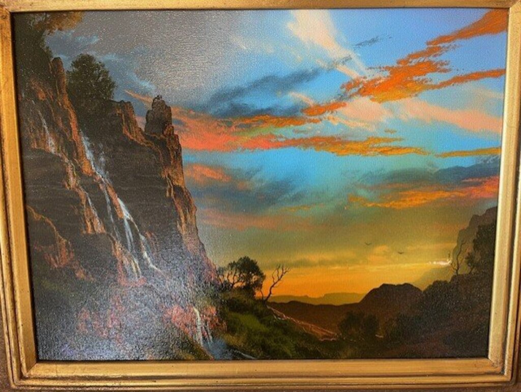 Dale Terbush "The World Of The Soft Shadows" Framed Artwork
