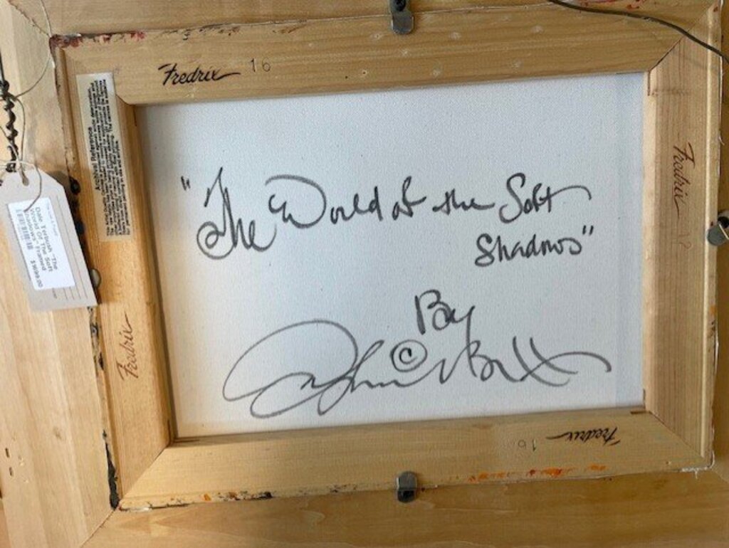 Dale Terbush "The World Of The Soft Shadows" Framed Artwork
