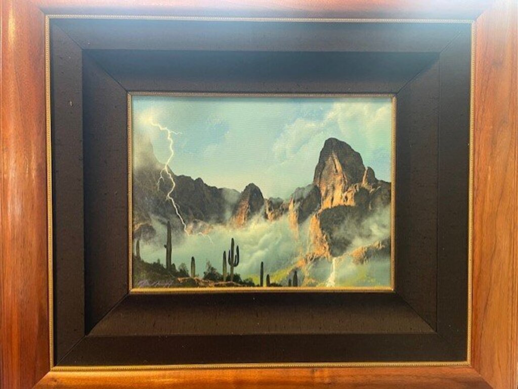 Dale Terbush "A Call From Heaven" Framed Artwork