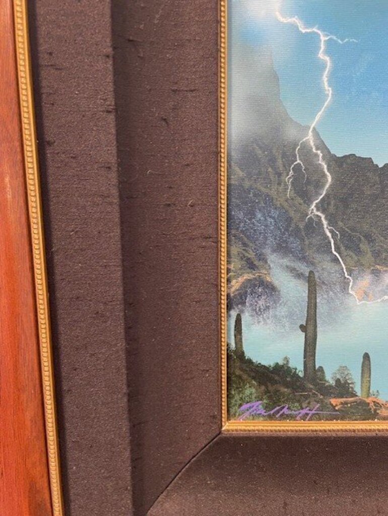Dale Terbush "A Call From Heaven" Framed Artwork