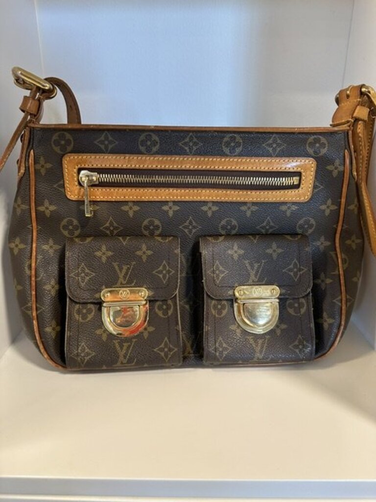 Louis Vuitton Monogram Canvas Hudson GM Shoulder Bag - AS IS