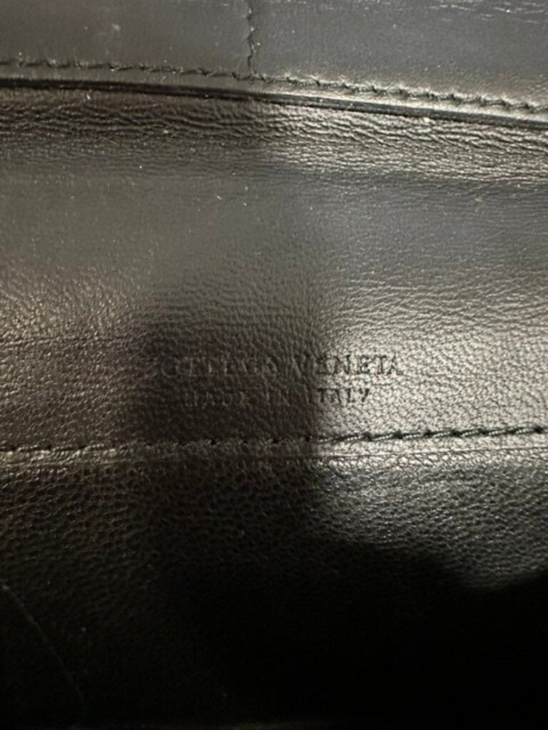 Bottega Veneta Intrecciato Nero Lambskin Nappa Continental Wallet