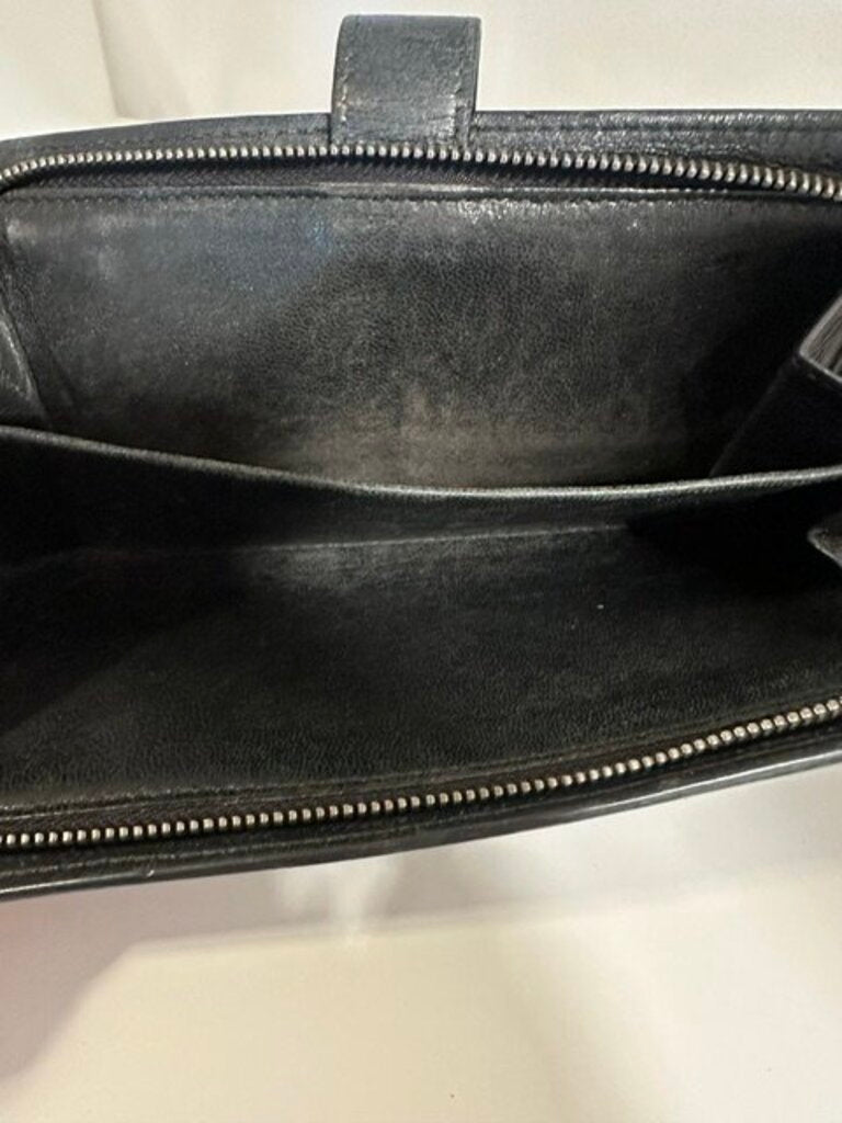 Bottega Veneta Intrecciato Nero Lambskin Nappa Continental Wallet