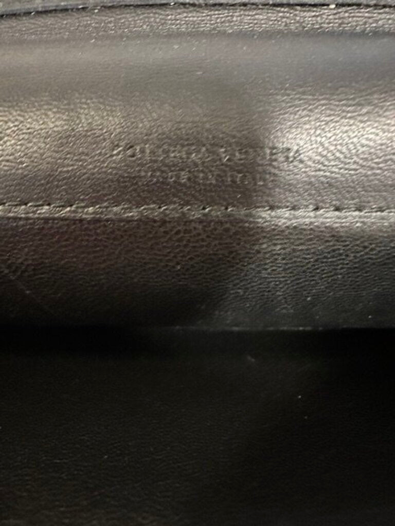 Bottega Veneta Intrecciato Nero Lambskin Nappa Continental Wallet