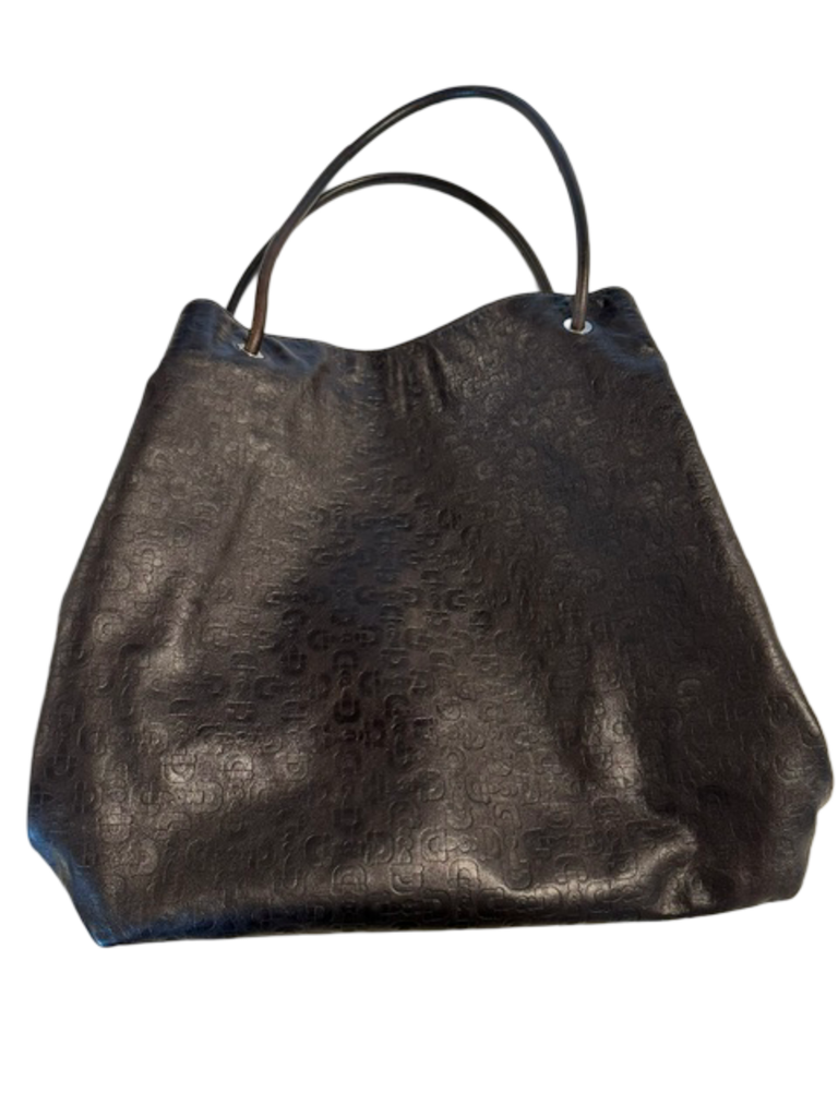 Gucci Brown Leather Tote Bag