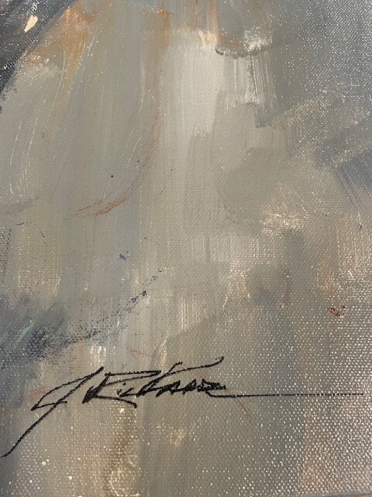 Jack Rickard Original Abstract Tree Art on Canvas - 24x24