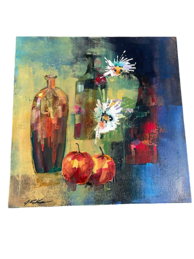 Jack Rickard Original Still Life Art on Canvas - 24x24