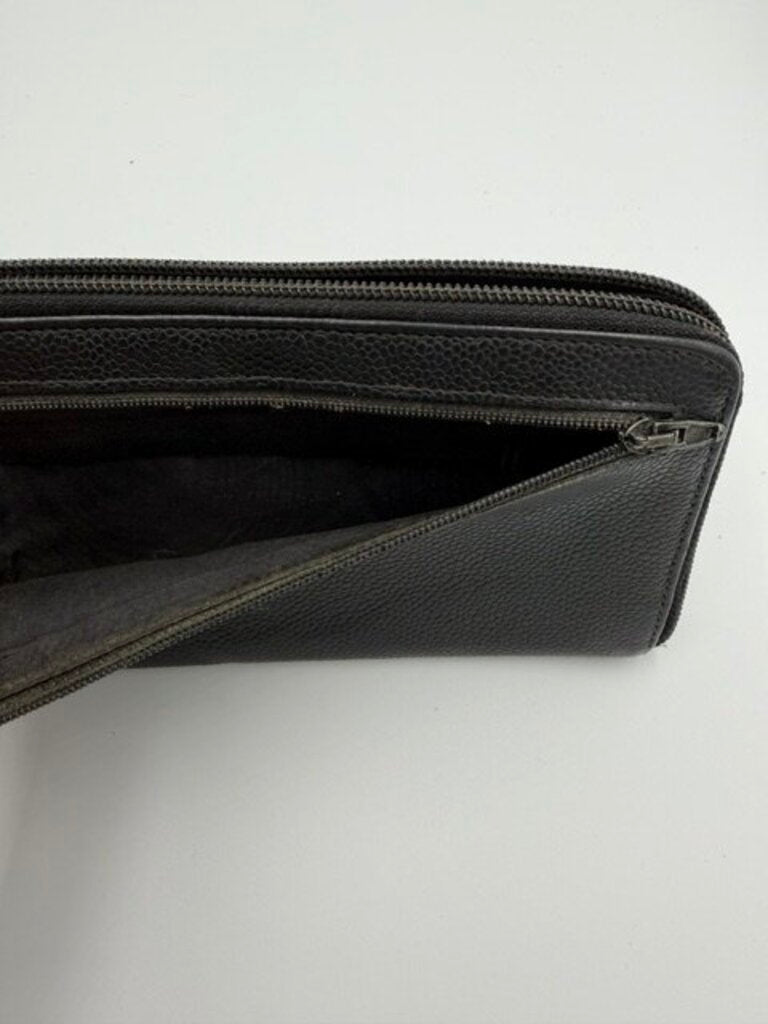 Chanel Caviar Timeless CC Organizer Zip Wallet with Back Pocket