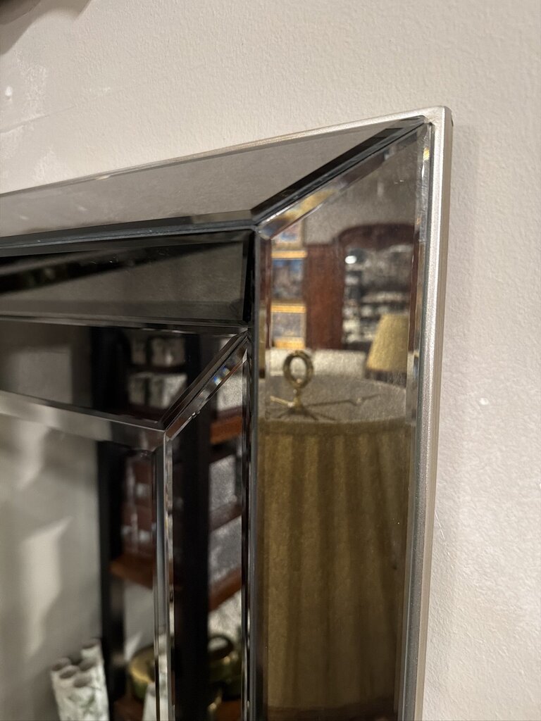 Beveled Glass Mirror- AS IS- 43X3.5X72H