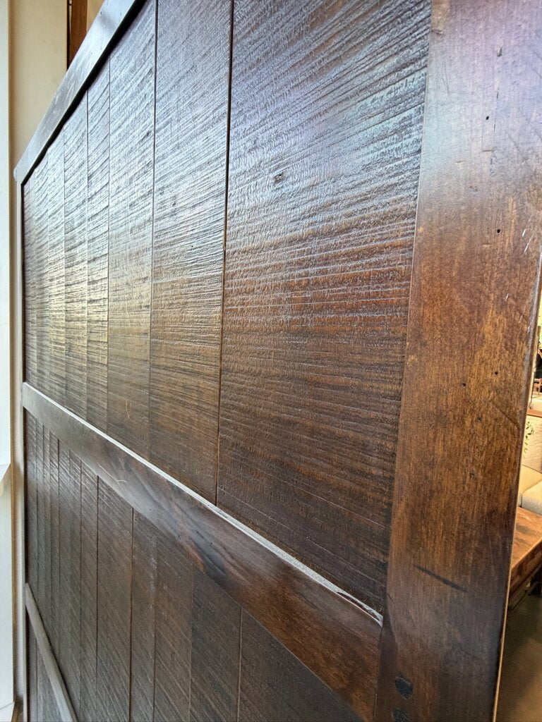 Distressed Solid Wood Bookcase- 49X16X83