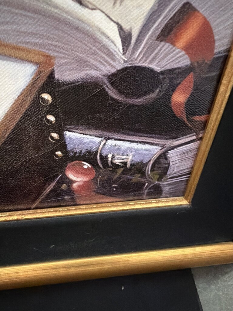L.E. Game Plan Signed Giclee by Victor Ostrovsky- 39X54
