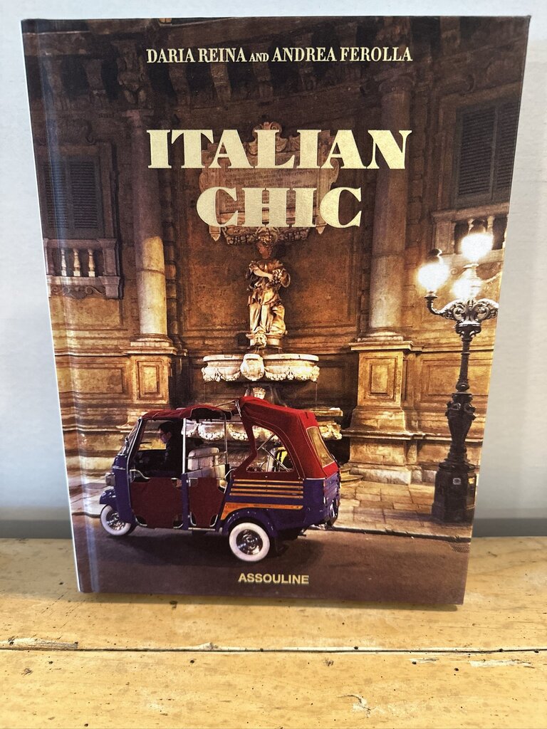 Assouline Italian Chic Andrea Ferolla Daria Reina Assouline Book