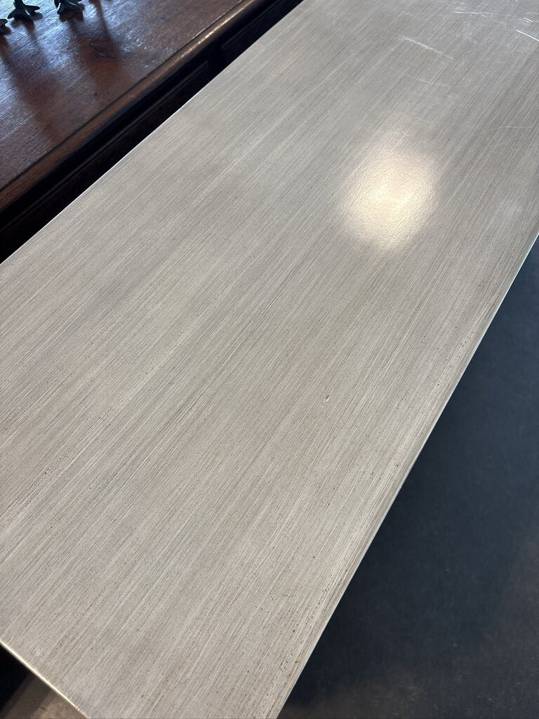 Artmax Taupe & Metallic 4 Door Sideboard -64X16X38H