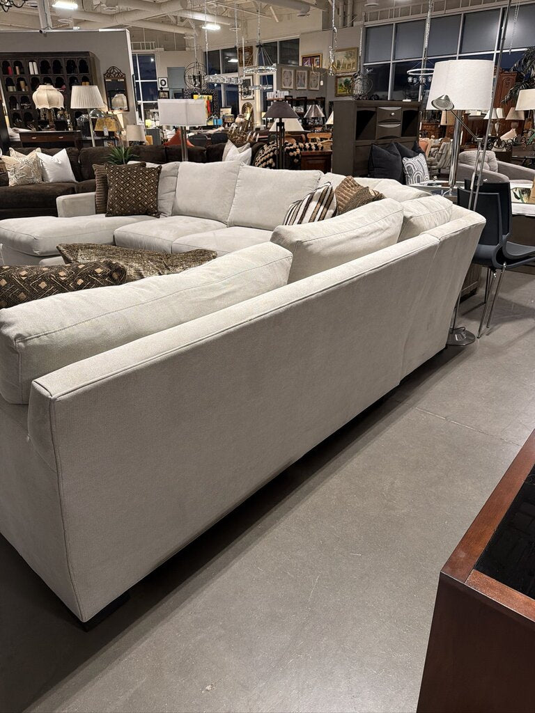 C&B Axis 4-Piece L-Shaped Sectional W/ Chaise-142X113X37H-AS IS