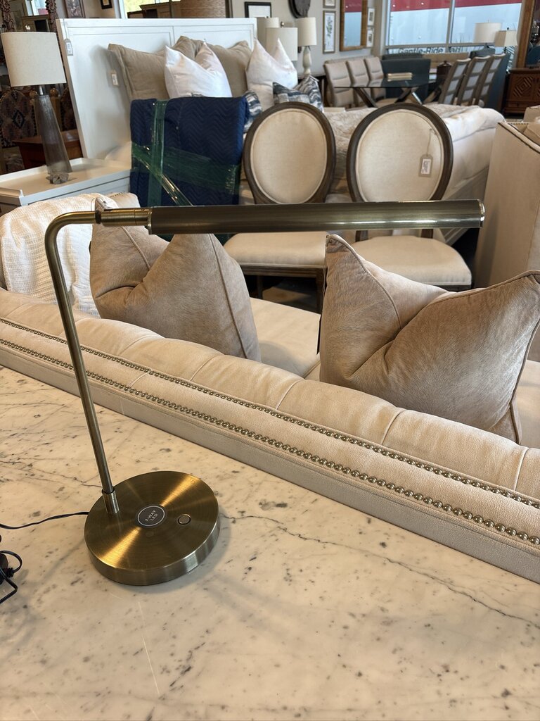 Antique "Brass" Task Lamp W/ Touch