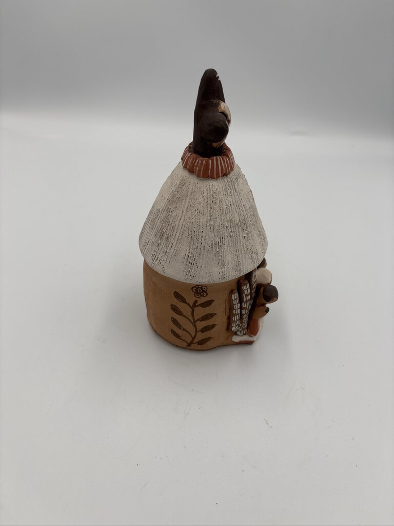 Peruvian Ceramic Church Scene - 4X7