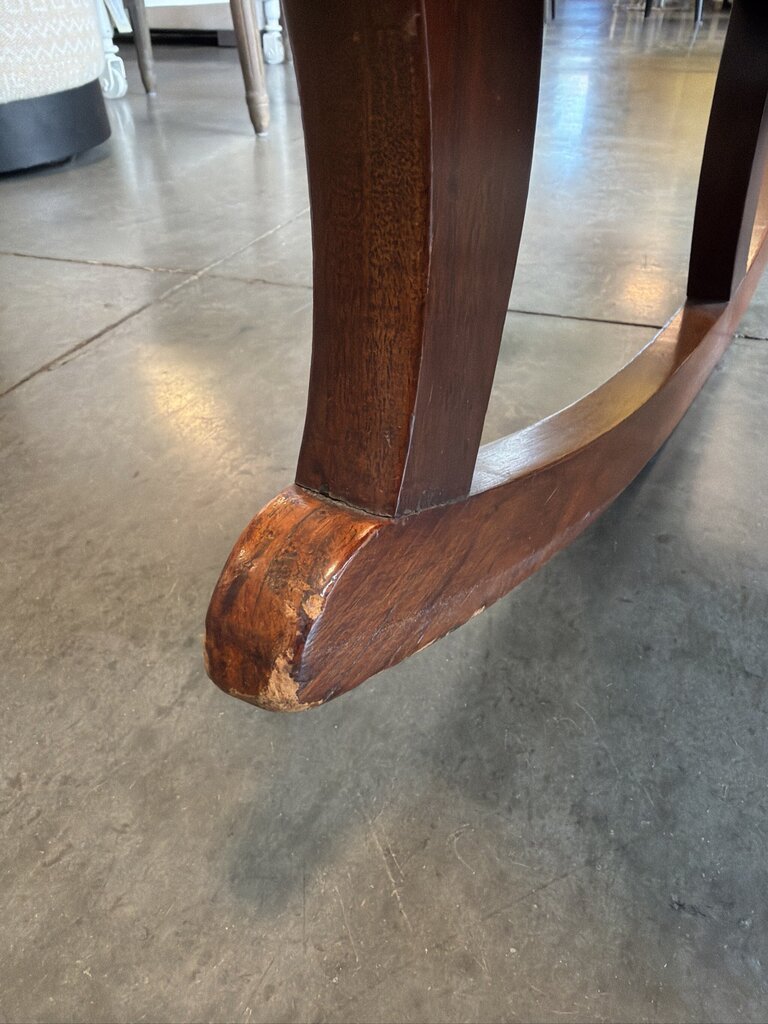 Vintage Rocking Chair W/ Gooseneck Arms- 23X30X39