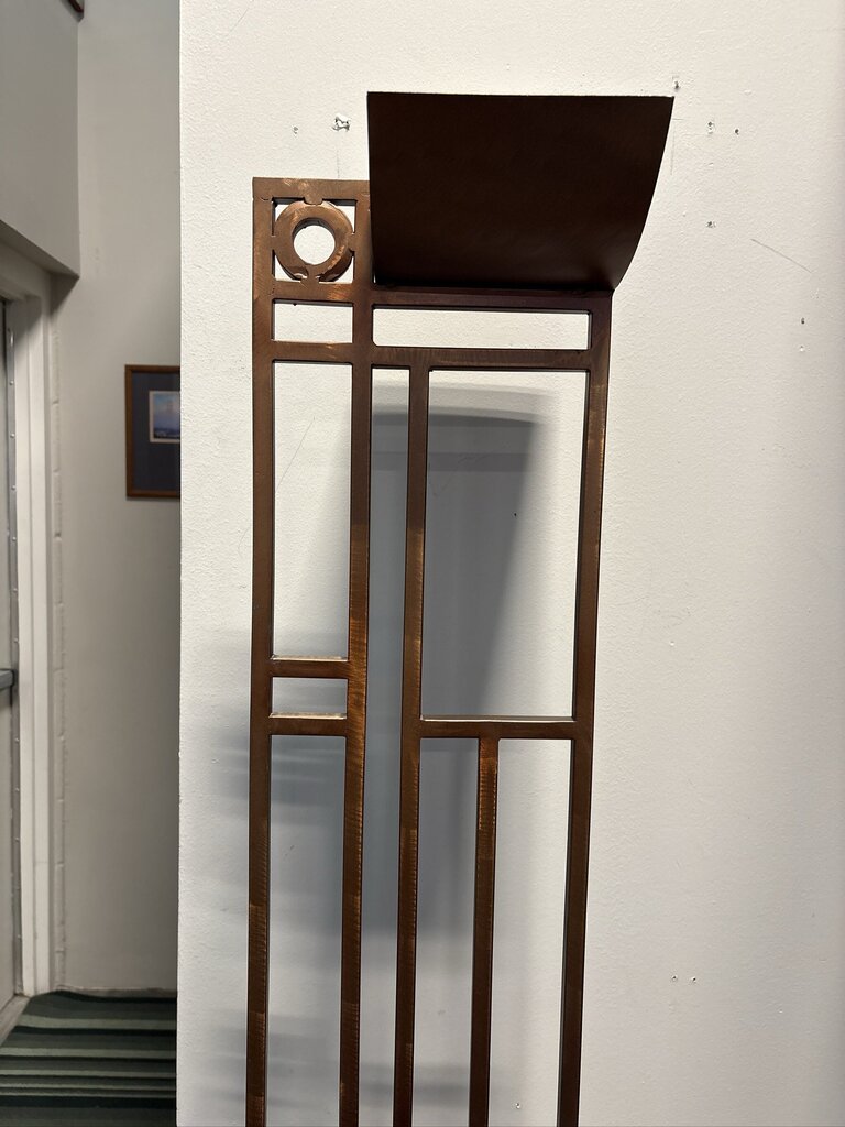 '88 Robert Sonneman For George Kovacs Floor Lamp- 9X10X70