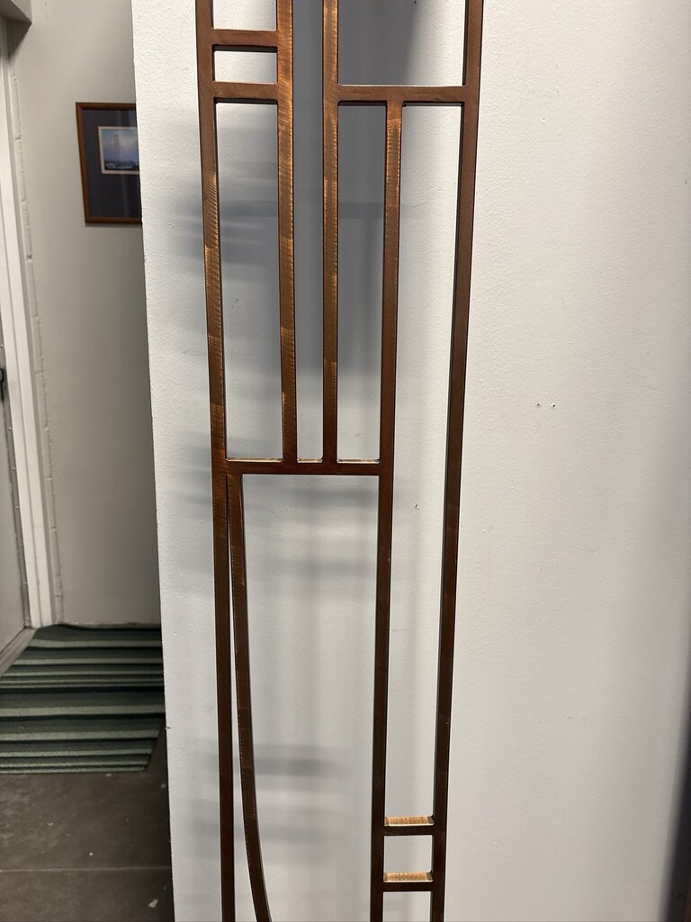 '88 Robert Sonneman For George Kovacs Floor Lamp- 9X10X70