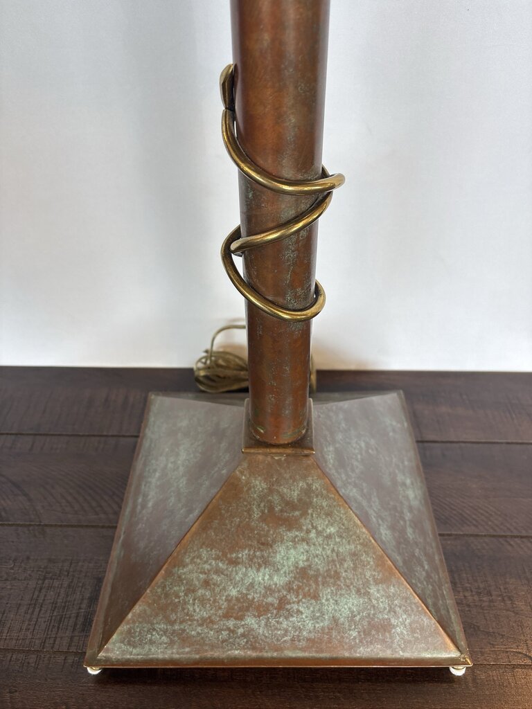 Vintage Maitland Smith Neoclassical Verde Lamp- 16X16X31