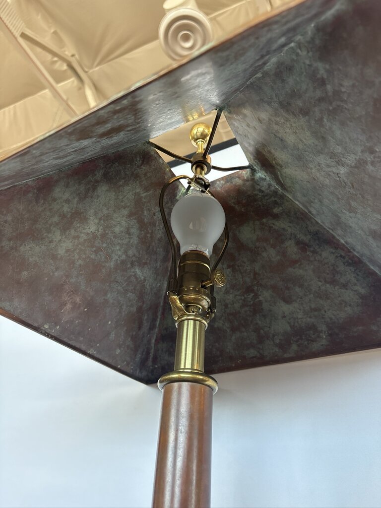Vintage Maitland Smith Neoclassical Verde Lamp- 16X16X31
