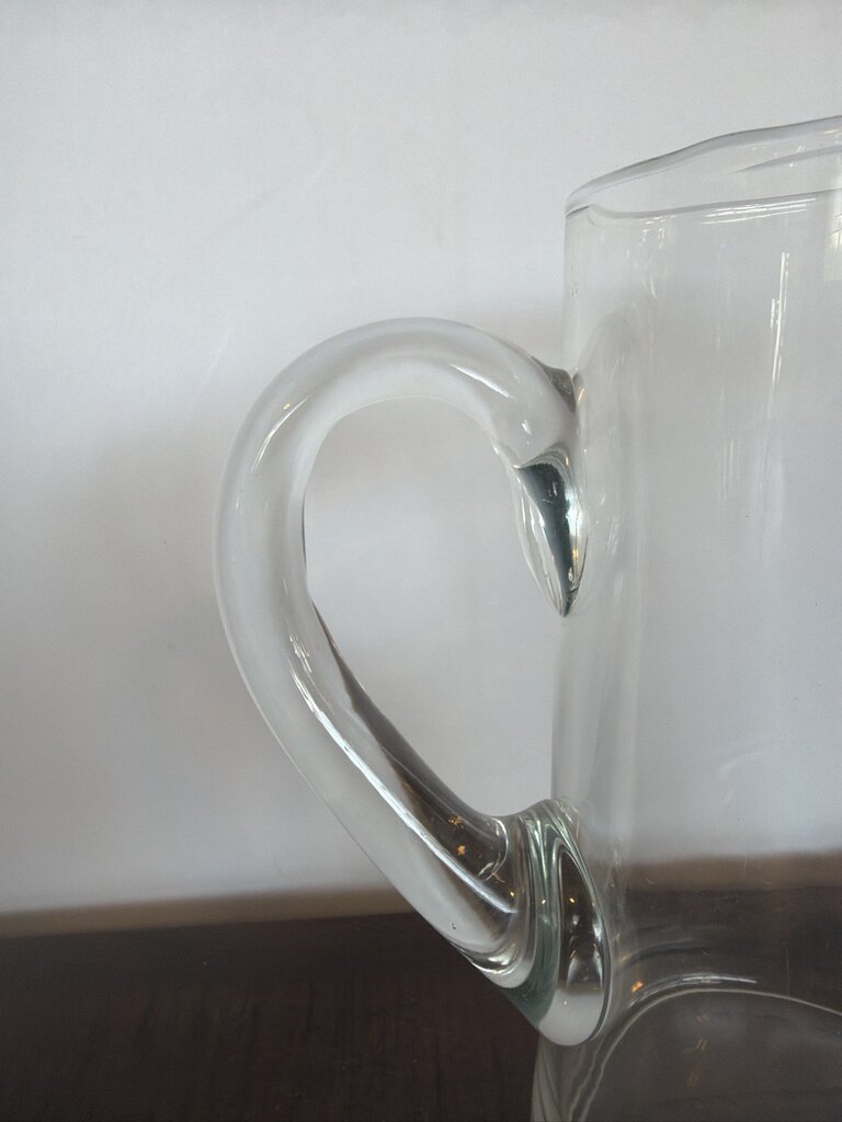 Clear Glass Pitche- 8X8X10.5