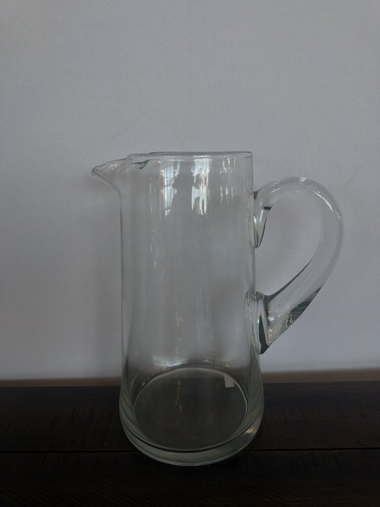 Clear Glass Pitche- 8X8X10.5