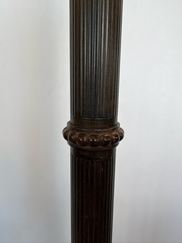 Bronze Neoclassical Torchiere Floor Lamp -72H