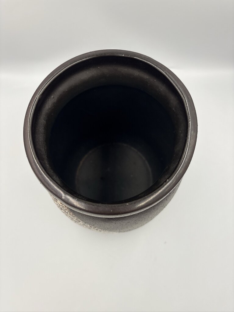 Vintage Lapid Israel Pottery Vase- 7X7X11