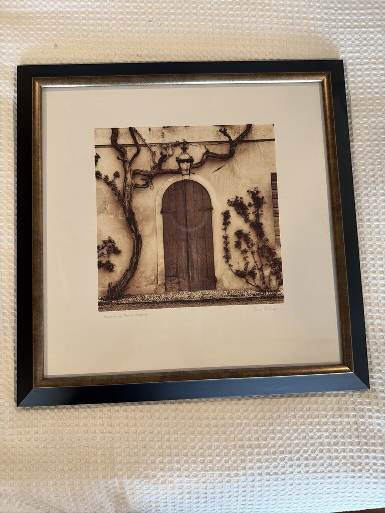 Z Gallerie Bassano Del Grappa, Vincenzo by Alan Blaustein Framed Print - 18.5X1X18.5H