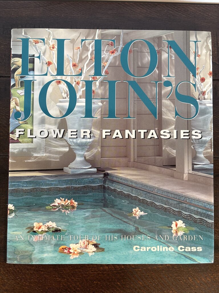 Elton Johns Flower Fantasies By Carolyn Cass-9.5X0.75X11