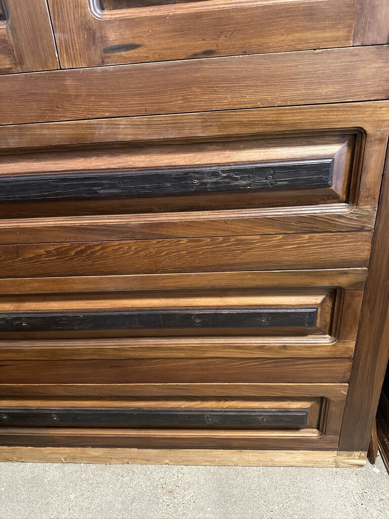 Arnold's Pickle Reclaimed Redwood Armoire - AS IS - 48X24.5X78H