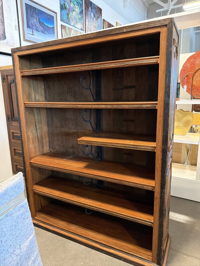 Arnold's Pickle Reclaimed Redwood Bookcase - 63X18X78H