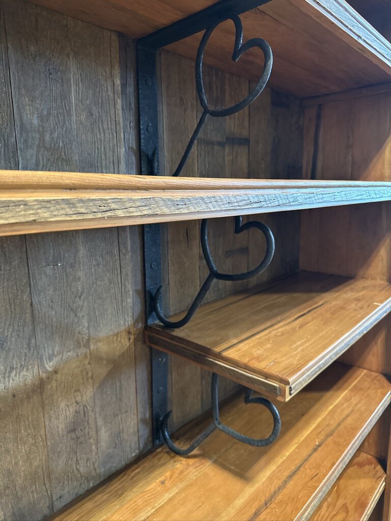 Arnold's Pickle Reclaimed Redwood Bookcase - 63X18X78H