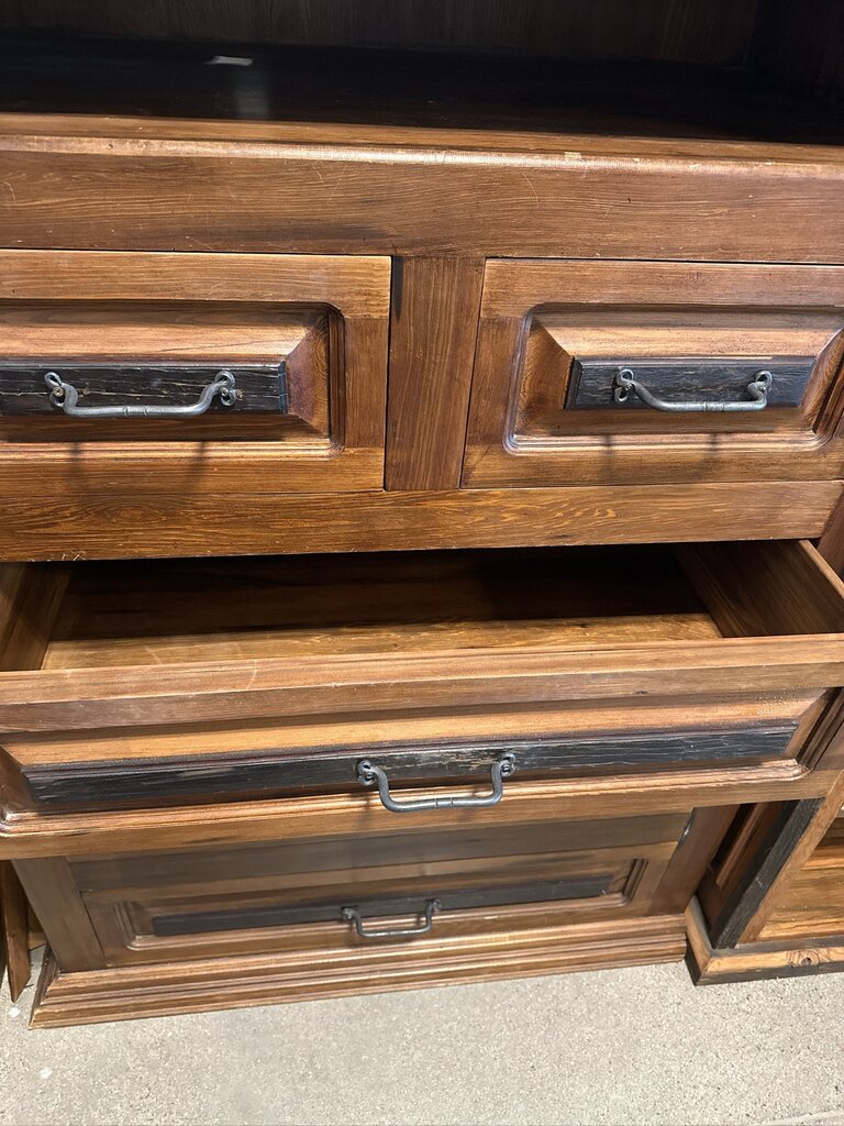 Arnold's Pickle Reclaimed Redwood 5 Drawer Dresser - 42X24X60H