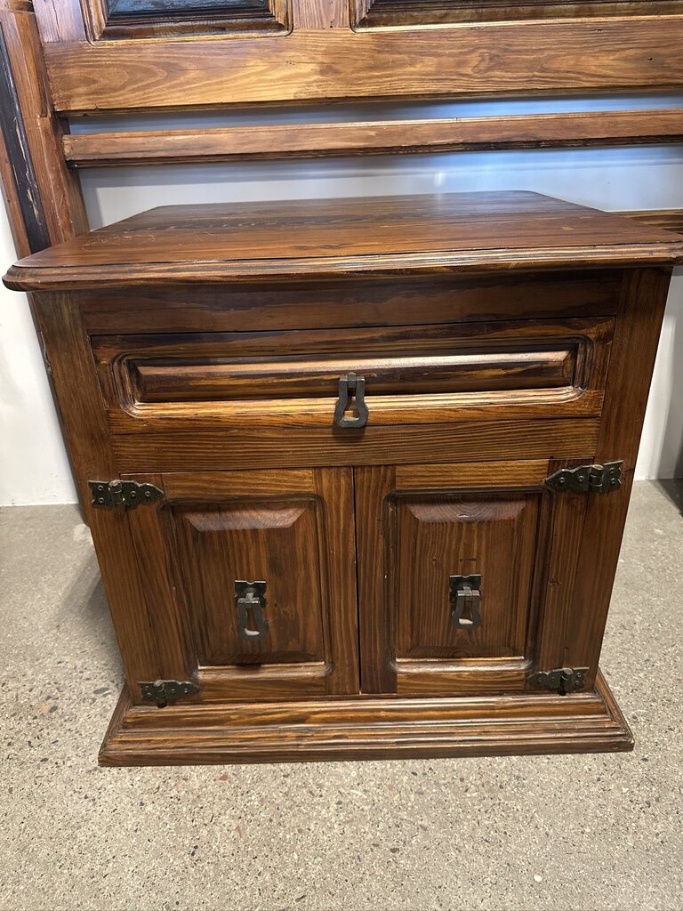 Arnold's Pickle Reclaimed Redwood Night Stand - 28.5X26X27.5H