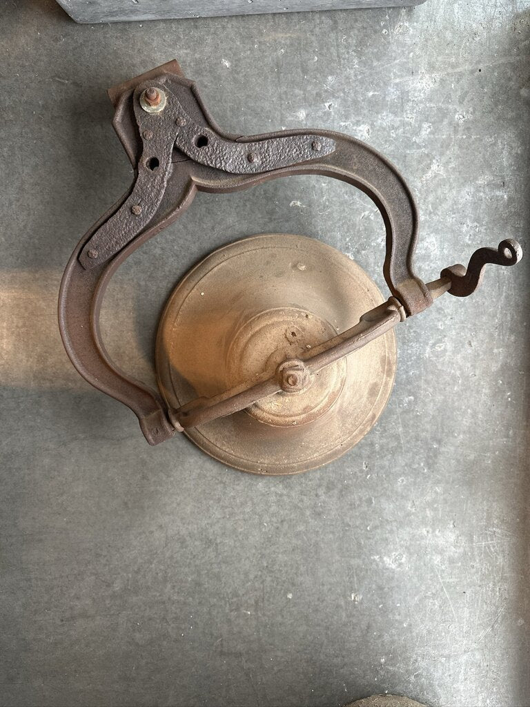 Vintage Perin & Gaff #2 Cast Iron Bell - 15X26H