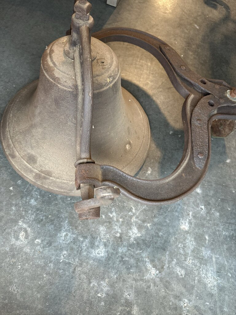Vintage Perin & Gaff #2 Cast Iron Bell - 15X26H