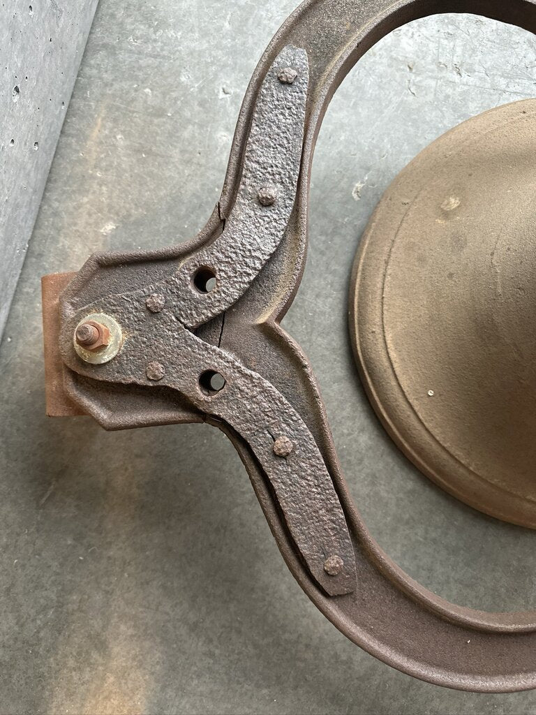 Vintage Perin & Gaff #2 Cast Iron Bell - 15X26H