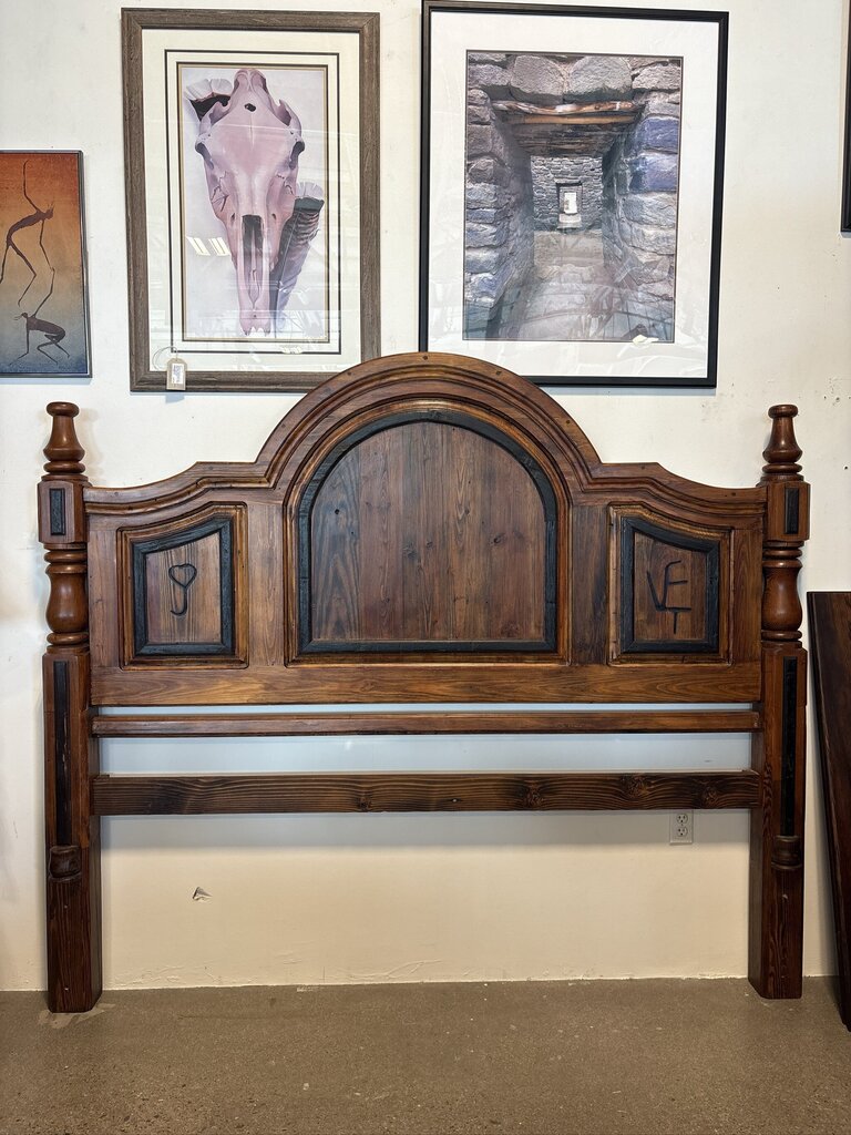 Arnold's Pickle Reclaimed Redwood King Headboard - 84X5X72H