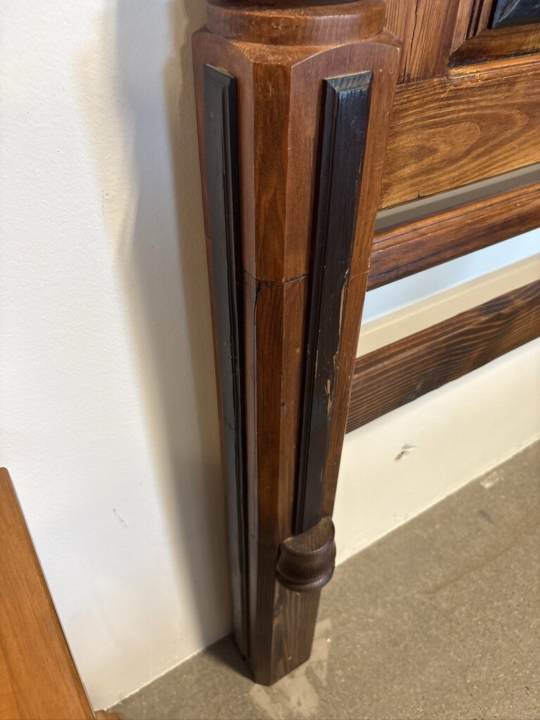 Arnold's Pickle Reclaimed Redwood King Headboard - 84X5X72H